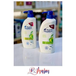 شامپو ضد شوره هد اند شولدرز عصاره سیب سبز Apple Fresh حجم 650 میل